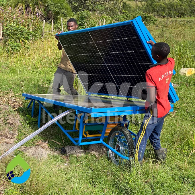 movable sunlight pump
