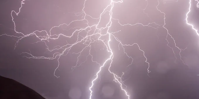 Generic image of lightning.