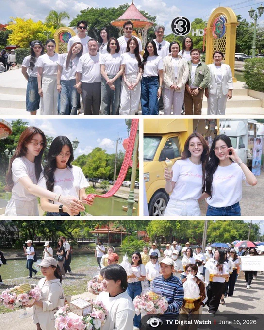 บวงสรวงซีรีส์GL "วาดฝันวันวิวาห์" แฟนคลับร่วมแห่ขันหมาก #หลิงออม เซอร์ไพรส์