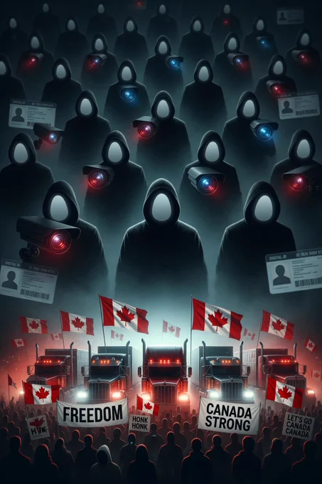 Love how all these accounts with default pictures and barely any followers suddenly show up to repost convoy/digital ID stuff.
Ghost mode activated?
We see you watching 👀
Real Canadians are still here speaking up. Fix home first.
#ReadingCodes ❄️🤍🐩