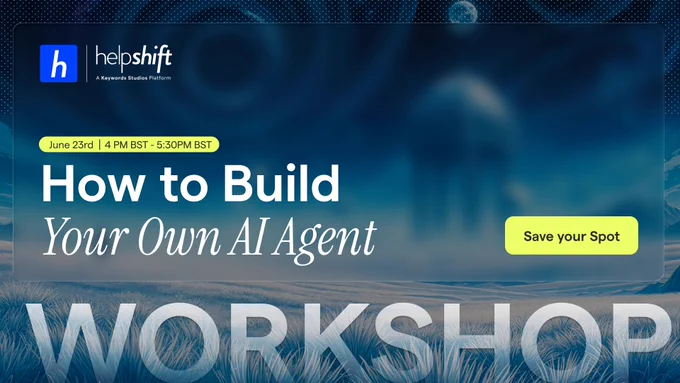 How to build your own AI agent. Save your spot.