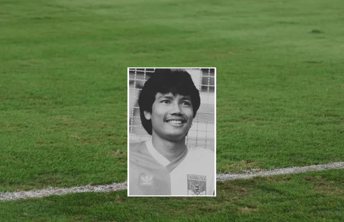 Bek Timnas Indonesia di SEA GAmes 1987, Sutrisno. Foto: Kamustimnas.com & dokumentasi