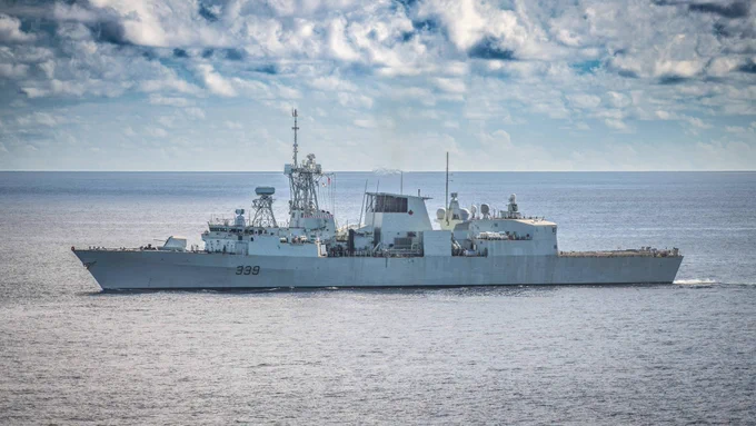 カナダ海軍フリゲート「シャーロットタウン」