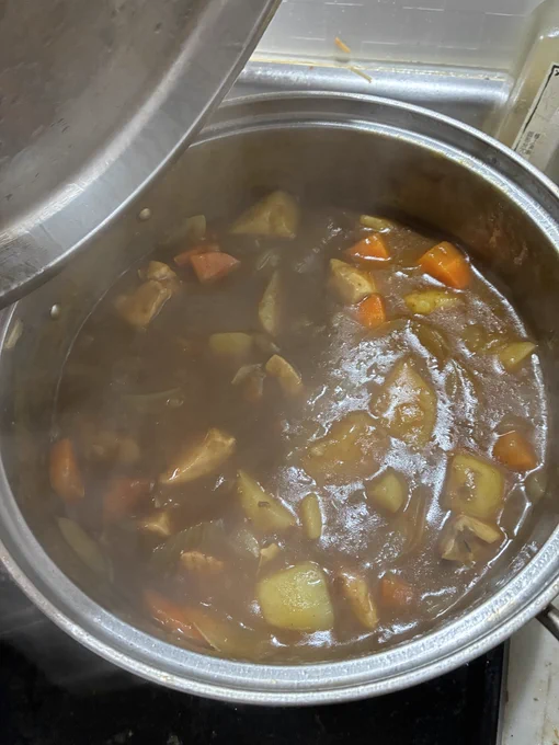 余熱であっためるーの完成