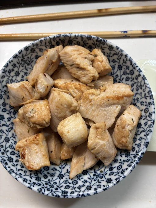 前もって焼いておいてーの