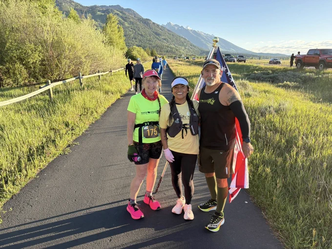50 States Half Marathon Club members representing at the Jackson Hole Half Marathon in Wyoming! 

50 states running club - Join the Journey!