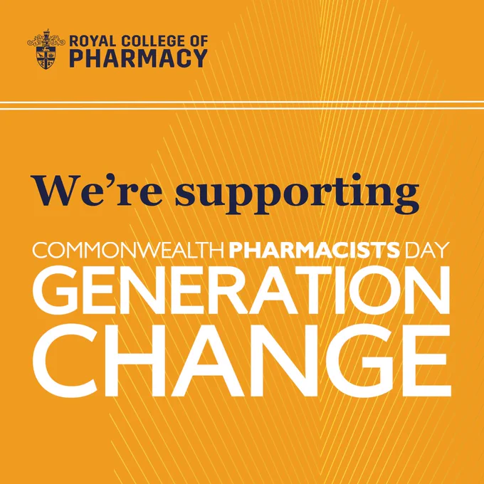 Royal College of Pharmacy
We're supporting Commonwealth Pharmacists Day
Generation Change