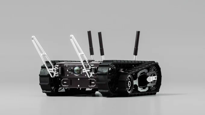 TOM 50 RE, a backpackable sUGV from AeroVironment