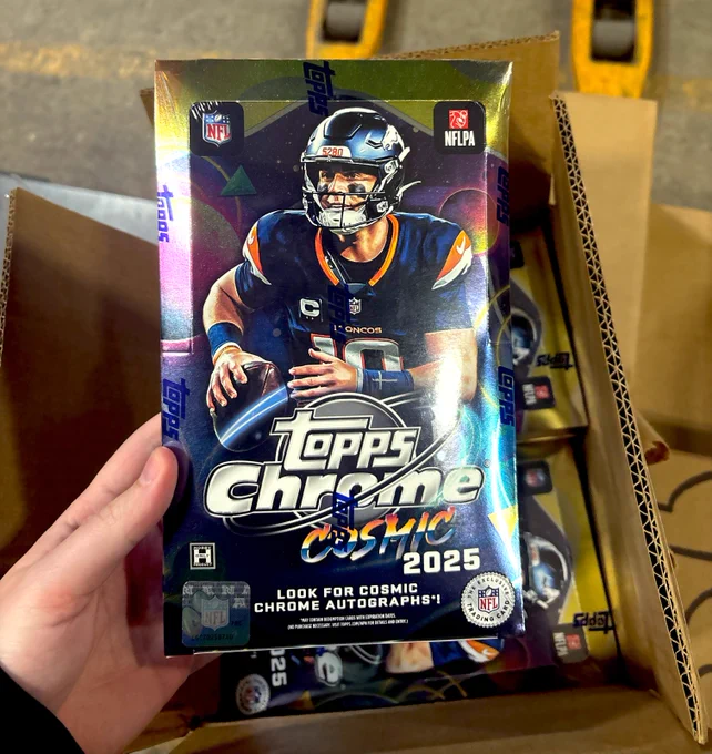 2025 Topps Cosmic Chrome Football Hobby Boxes