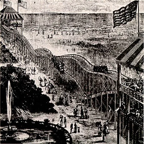 Thompson's Switchback Railway 1884.