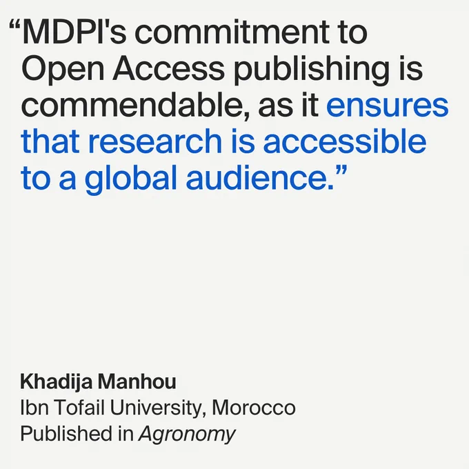 MDPI is Committed to Advancing Open Access Publishing