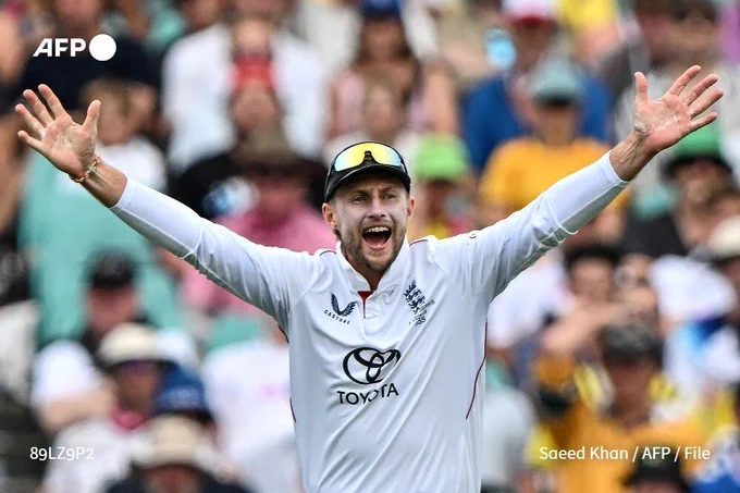 File photo shows England's Joe Root during the fifth Ashes Test against Australia at the Sydney Cricket Ground in Sydney on January 5, 2026