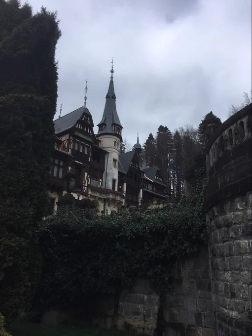 Peleș Castle in Sinaia, Romania.
