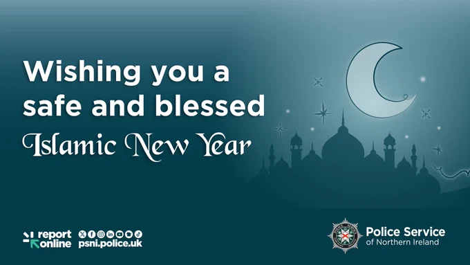 Wishing you a safe and blessed Islamic New Year.