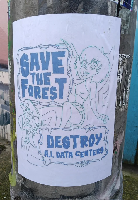 "Save the Forest"
Fern Gully poster