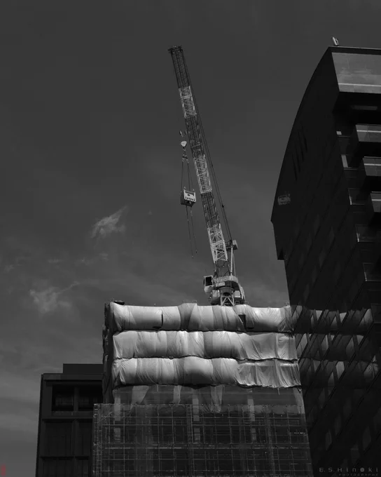 SHOT INFO:

Camera = FUJIFILM X-Pro3
Lens = NOKTON 35mm F1.2

ExposureInfo = 14.9EV - 1/1900s  F8  ISO400

CustomSettingName = DevR:Objective-D
FilmSimulation = ACROS R FILTER
MonochromaticColor = WC :  0, MG :  0
GrainEffect = OFF
ColorChromeEffect = WEAK
ColorChromeFXBlue = WEAK
WhiteBalance = AUTO
WBShift = R :  2, B : -3
DynamicRange = DR100%(AUTO)
DRangePriority = OFF
ToneCurve = H :  1, S :  2
Color = --
Sharpness =  1
NoiseReduction =  0
Clarity =  0