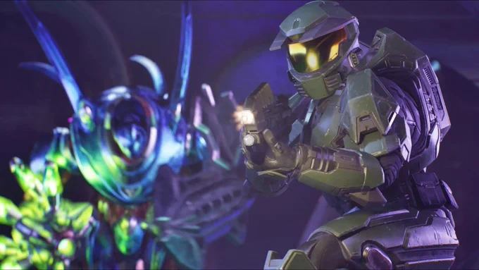 A screenshot of Halo: Campaign Evolved