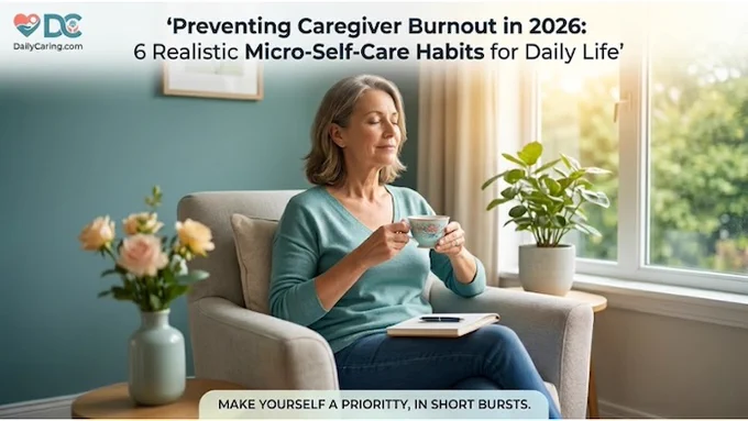 Preventing Caregiver Burnout in 2026: 6 Realistic Micro-Self-Care Habits for Daily Life - from DailyCaring.com