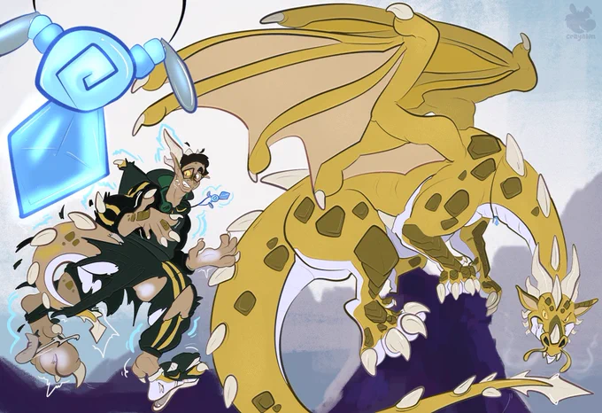 ✨🐉🏔️!

https://ko-fi.com/c/a91302dd42

A wing-it com for @ethonian.bsky.social on Kofi!
Thank you so much for your support !💕☺️
#TFTuesday #Cartoon #TF #Transformation #Dragon