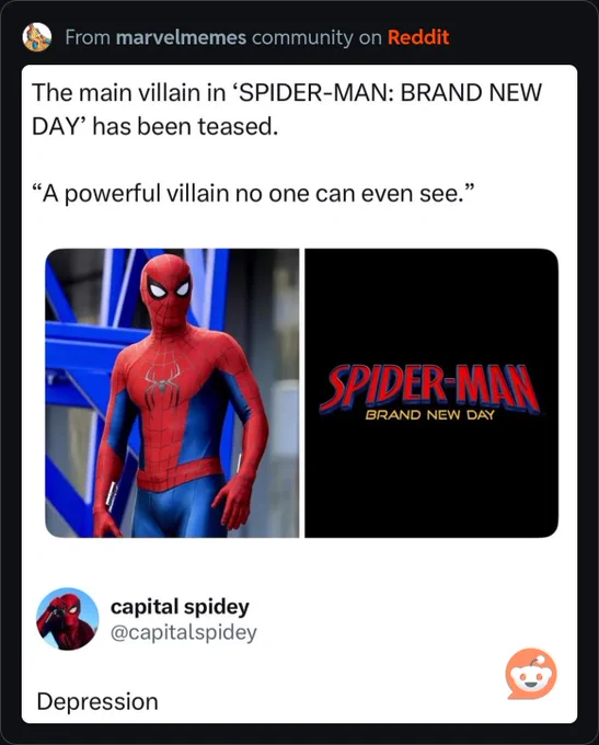 Spider-Man brand new day villain 