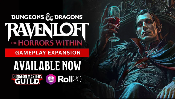 Ravenloft: The Horrors Within is now available at DMsGuild.com