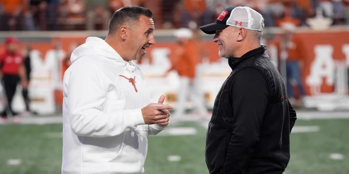 Texas' Steve Sarkisian takes another shot at Texas Tech's Joey McGuire