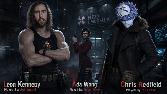 The controversial trio team up to battle Umbrella's hordes...