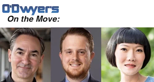 Mission North names Danny Maiello as the agency’s first chief corporate affairs officer. He's a veteran of Highwire, Dentsu, BCW Global, PwC, FleishmanHillard and CNN... DCI brings on Dan Savickas as a director on its strategic alliances team... Reputation Advisors International adds Sharon Koh, founder of Singapore-based boutique advisory firm The Brand Imprint, as its newest member.