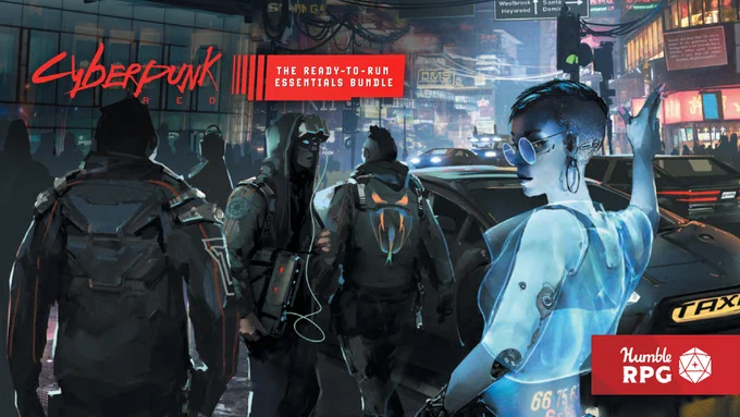 Cyberpunk RED: The Ready-to-Run Essentials Bundle | Humble