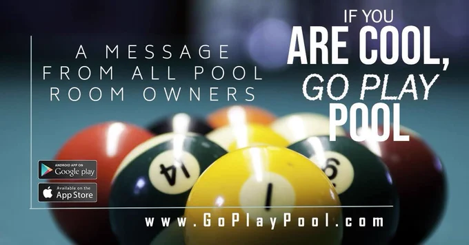 Pool Rooms - Support local 💯💯💯
#poolrooms #poolhalls #bars 
#goplaypool 
#goplaypoolapp 