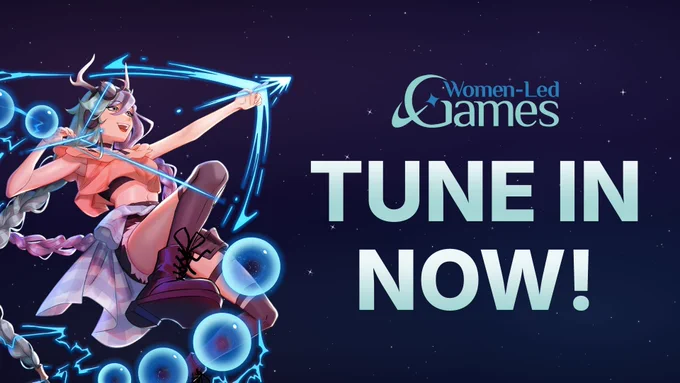 Women-Led Games: Tune in NOW!