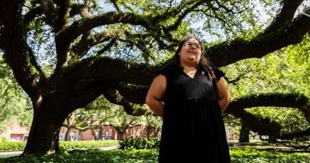What these students found in UL Lafayette's iconic oak trees could reshape climate research