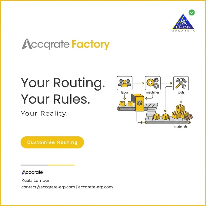 Accqrate ERP – unified platform for accounting, inventory, and business automation.