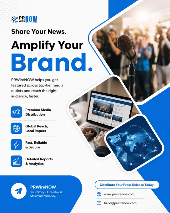 Get Your Brand Featured on Top Media Platforms with PRWireNOW