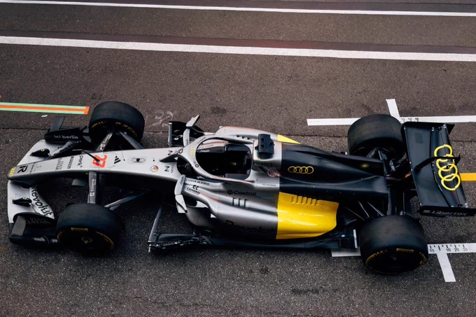 Audi's monaco livery