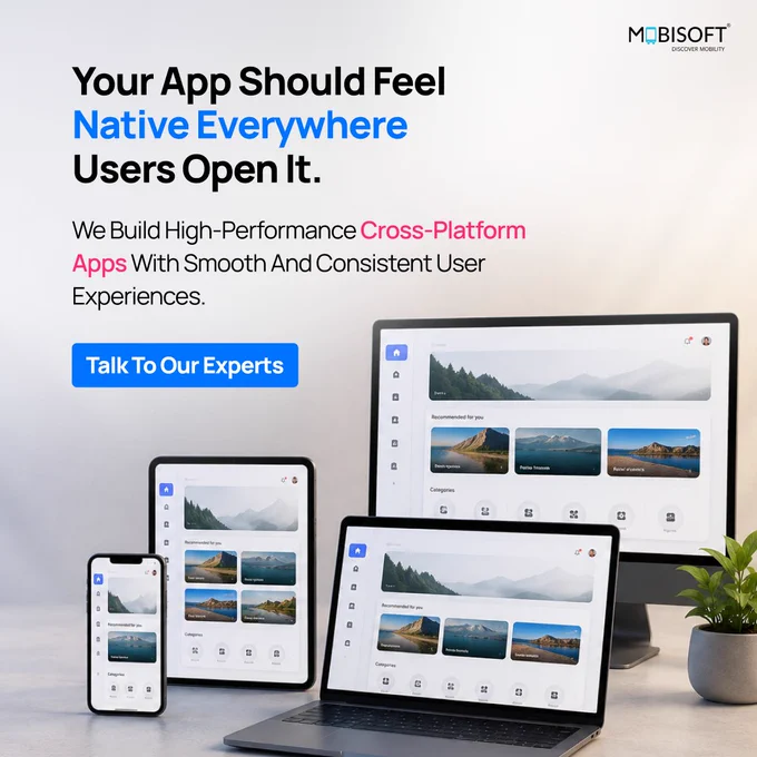 Custom cross-platform app development services by Mobisoft Infotech
