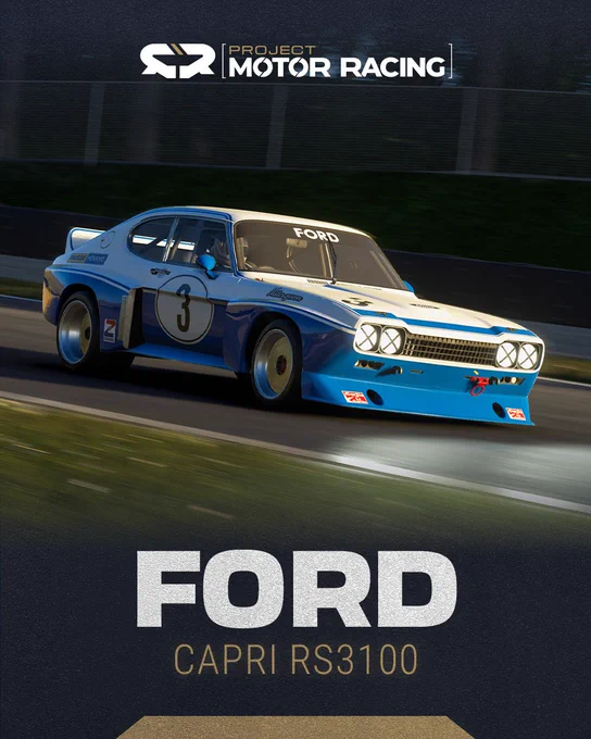 Project Motor Racing. Ford Capri RS3100 