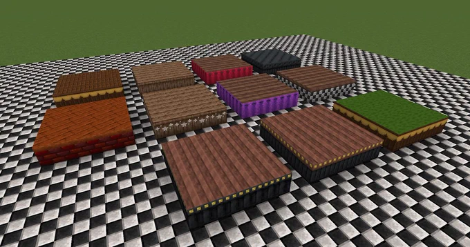 Showcase of the following blocksets: Old School Stage, Basic Stage, Red Sturdy Stage, Classic Stage, Rebrand Stage, Basic Stage Stars, Purple Sturdy Stage, Checkered Stage, Deluxe Stage, Deluxe Side Stage, Old School Stage