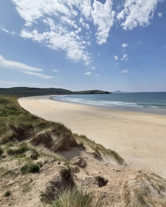 View from Tramore Strand in Dunfanaghy
