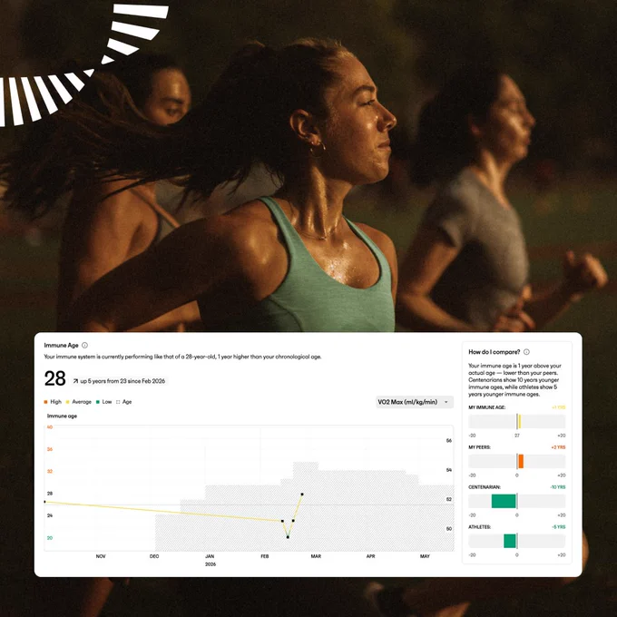 Omniscope - Sophia Howard - Marathon runner - Tracking at cellular level