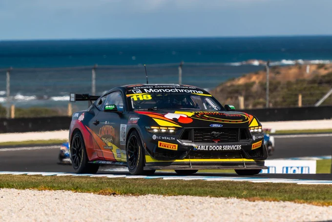 Dean Campbell/Cameron Crick at Phillip Island in GT4 Australia.