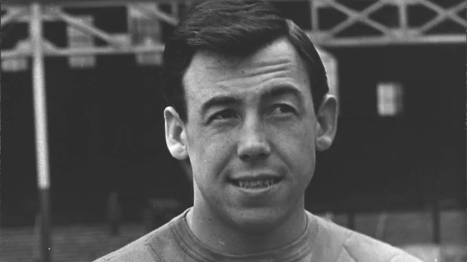 Gordon Banks pictured during his time as Leicester City goalkeeper.