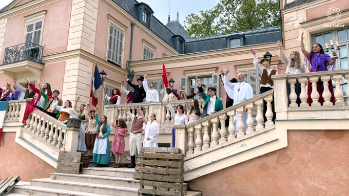 🆕News: On May 16, an immersive theatrical performance based on Victor Hugo's masterpiece Les Misérables was held at the Victor Hugo House of Literature in Bièvres, near Paris, France. Founded by Daisaku Ikeda in 1991, the House of Literature hosted this first-of-its-kind production by the theater company Les Âmes Bien Nées. The performance unfolded throughout the museum's lush gardens and historic buildings.

#SokaGakkai #BuddhisminAction #SokaGakkaiNews