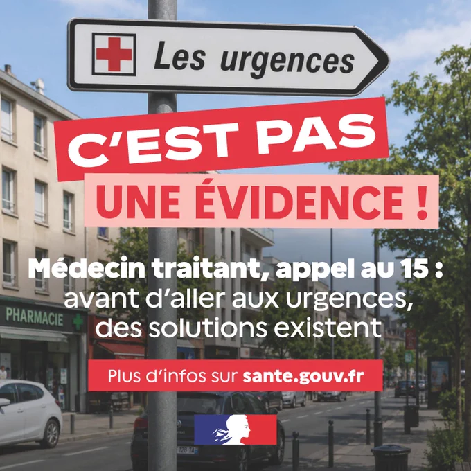 Les urgences, c'est pas une évidence !
