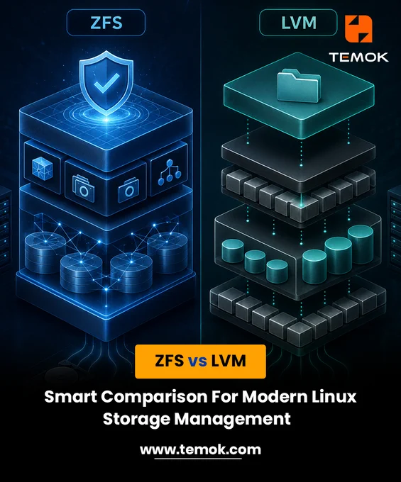 ZFS vs LVM: Smart Comparison For Modern Linux Storage Management