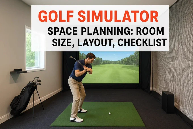 Golf Simulator Space Planning: Room Size, Layout, Checklist