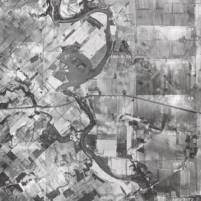 Aerial imagery of Guadalupe, Texas