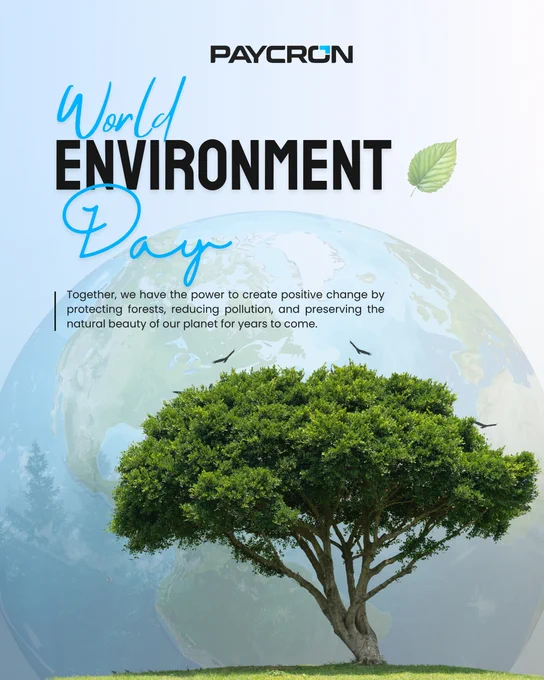 World Environment Day 2026 awareness poster highlighting the importance of protecting nature, combating climate change, and promoting sustainable living. The message encourages people to reduce, reuse, recycle, and preserve Earth as our only home for future generations.