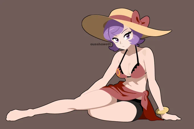the same, but with a less-saturated color palette (sun bleached?)