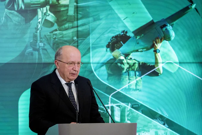 EU Commissioner Andrius Kubilius © PHOTO Wojtek RADWANSKI / AFP
